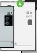 Leroy Merlin Inspire lila picture frame (black) 50 x 70cm 81412072 offer