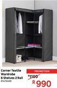 Leroy Merlin Corner textile wardrobe (6 shelves, 2 rail) 81472489 offer