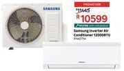 Leroy Merlin Samsung inverter air conditioner 12000btu 81462754 offer