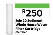 Leroy Merlin Jojo 20 sediment whole house water filter cartridge 81469740 offer