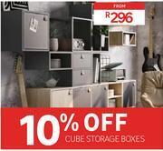 Leroy Merlin Cube storage boxes-each offer