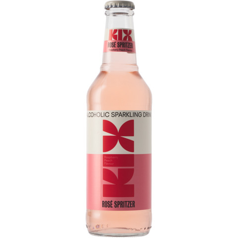 Kix rose raspberry peach spritzer 330ml offer at Norman Goodfellows