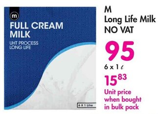 Makro M Long Life Milk offer