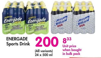 Makro Energade Sports Drink offer