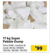Builders Warehouse 17kg super pebble dump offer