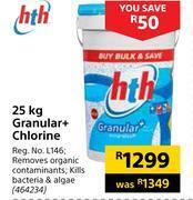 Builders Warehouse Hth 25kg granular+ chlorine offer