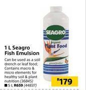 Builders Warehouse Seagro fish emulsion-1l offer