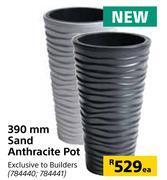 Builders Warehouse 390mm sand anthracite pot-each offer