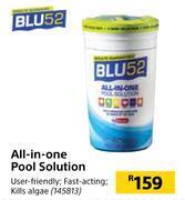 Builders Warehouse Blu 52 all in one pool solution offer