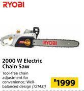 Ryobi 2000w electric chain saw