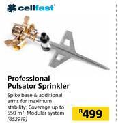 Builders Warehouse Cellfast professional pulsator sprinkler offer