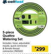 Builders Warehouse Cellfast 5 piece quattro watering set offer