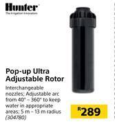 Builders Warehouse Hunter pop up ultra adjustable rotor offer