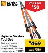 Builders Warehouse Garden master 3 piece garden tool set offer