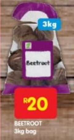 Shoprite BEETROOT 3kg bag offer