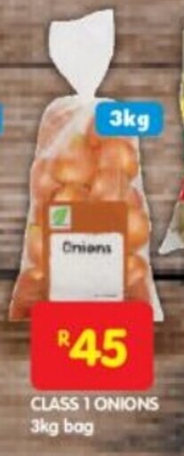 CLASS 1 ONIONS 3kg bag