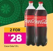 Game Coca cola-for 2 x 1.5l offer