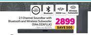 Game Lg 2.1 channel soundbar with bluetooth and wireless subwoofer sn4.dzafllk offer
