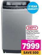 Game Defy top loader washing machine-17kg offer