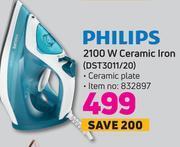 Game 2100w philips ceremic iron dst3011/20 offer