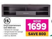 Game Hk onyx entertainment unit 1800mm offer