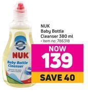Game Nuk baby bottle cleanser-380ml offer