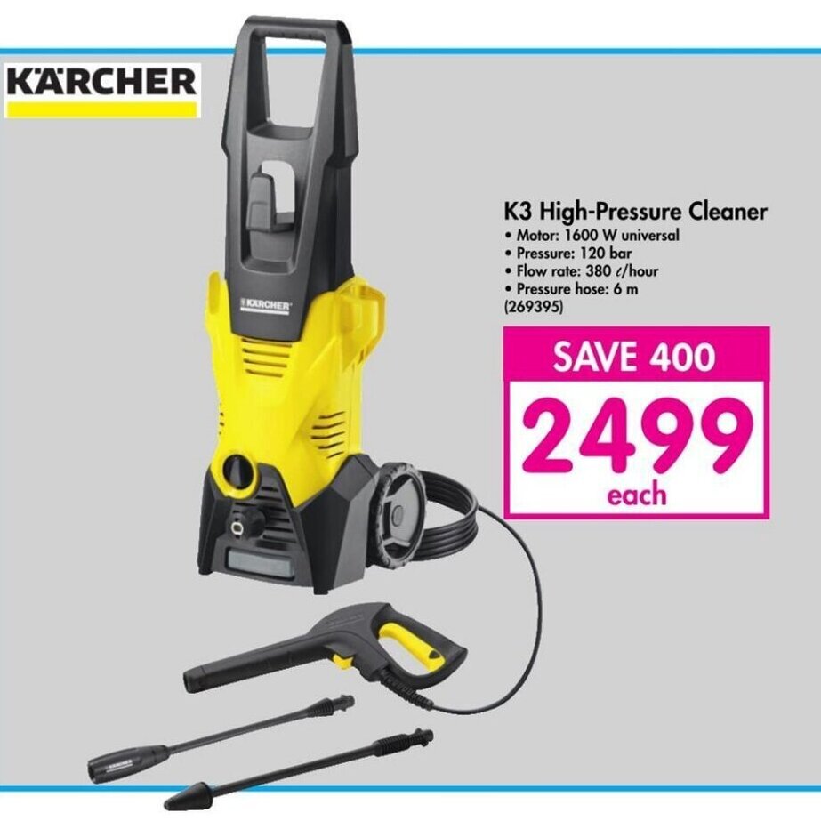 KÄRCHER K3 HighPressure Cleaner offer at Makro