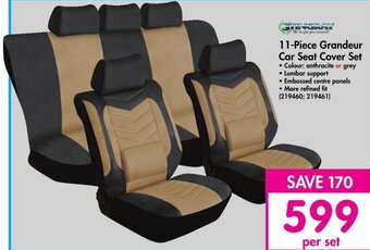 Makro 11-Piece Grandeur Car Seat Cover Set offer