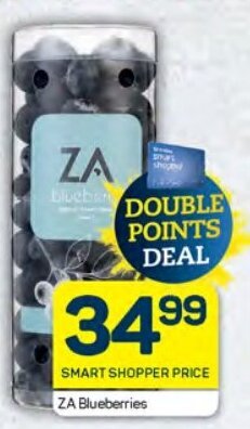 Pick n Pay ZA Blueberries offer