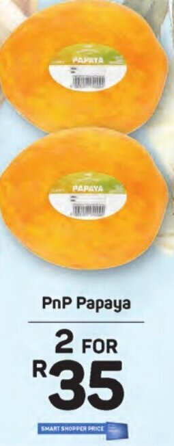 Pick n Pay PnP Papaya offer