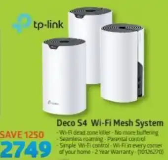 Incredible Connection TP-Link Deco S4 Wi-Fi Mesh System offer