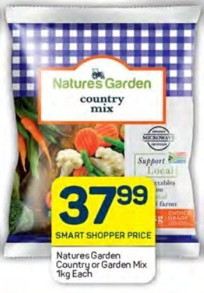 Pick n Pay Natures Garden Country or Garden Mix 1kg Each offer