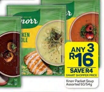 Knorr Packet Soup Assorted 50/54g