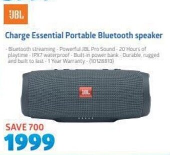 Incredible Connection JBL Charge Essential Portable Bluetooth Speaker offer