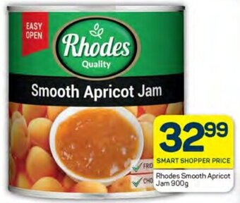 Pick n Pay Rhodes Smooth Apricot Jam 900g offer
