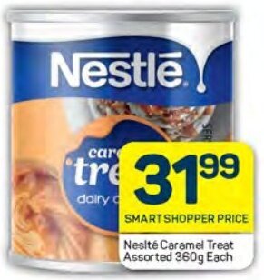 Pick n Pay Nestle Caramel Treat Assorted 360g Each offer