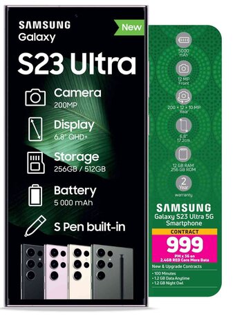 Game SAMSUNG Galaxy S23 Ultra 5G Smartphone offer