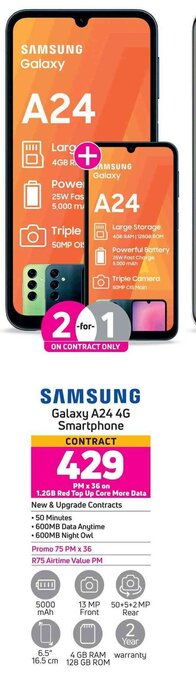 Game SAMSUNG Galaxy A24 4G Smartphone offer