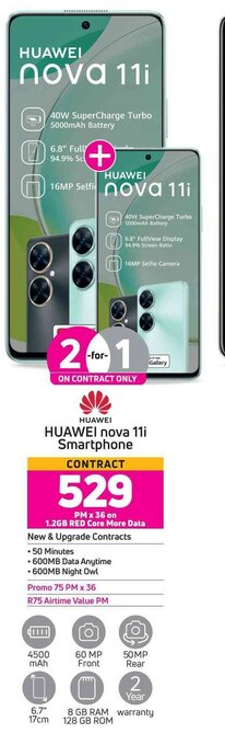 Game HUAWEI nova 11i Smartphone offer