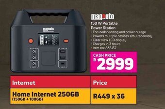 magneto 150 W Portable Power Station