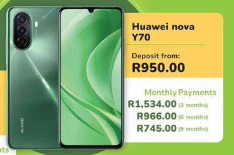 Game Huawei nova Y70 offer