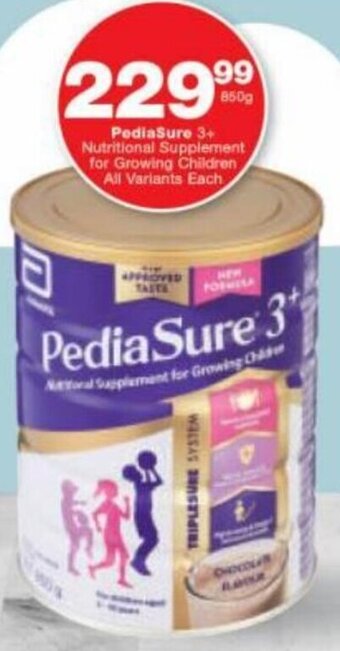 PediaSure 3, Nutritional Supplement for Growing Children All Variants Each