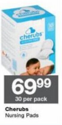 Checkers Cherubs Nursing Pads offer