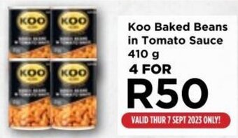 Food Lover's Market Koo Baked Beans in Tomato Sauce 410g offer