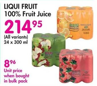 Makro LIQUI FRUIT 100% Fruit Juice offer