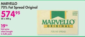 Makro MARVELLO 70% Fat Spread Original offer
