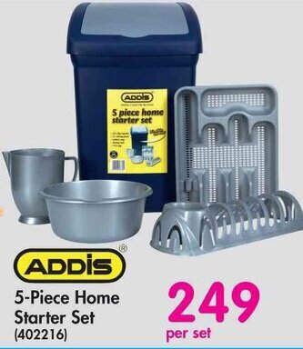 ADDIS 5-Piece Home Starter Set