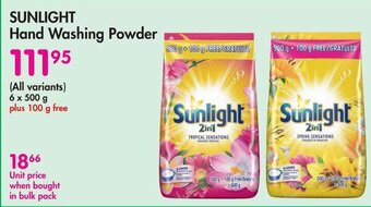 Makro SUNLIGHT Hand Washing Powder offer