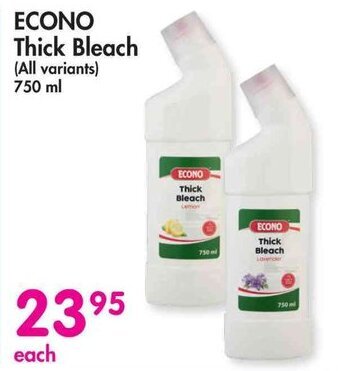 Makro ECONO Thick Bleach (All variants) 750 ml offer