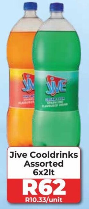 Jive Cooldrinks Assorted 6x2lt